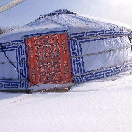 Yourte Mongole Saint-Léger-sur-Dheune Exterior foto