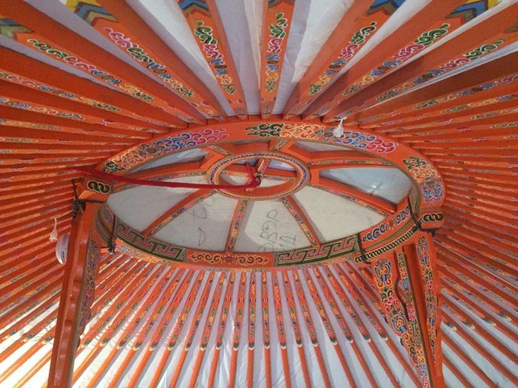 Yourte Mongole Saint-Léger-sur-Dheune Exterior foto
